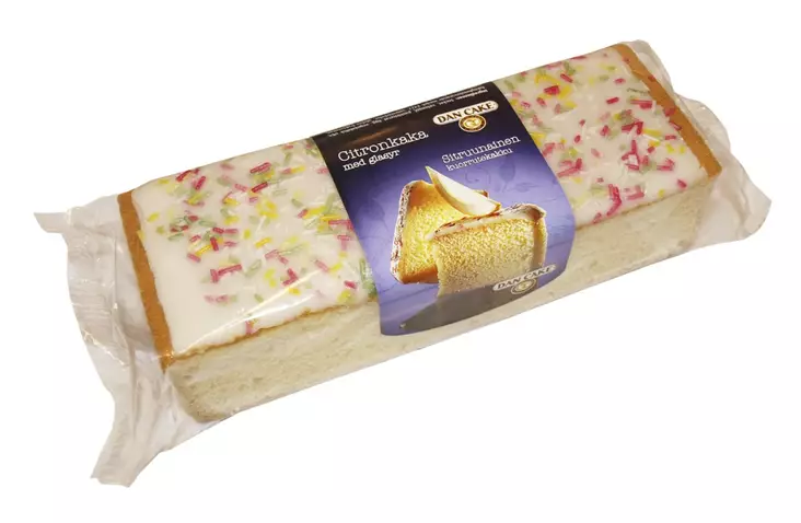Dan Cake Sitruunainen kuorrutekakku 350g - Elintarvikkeet - 5709152013795 - 1