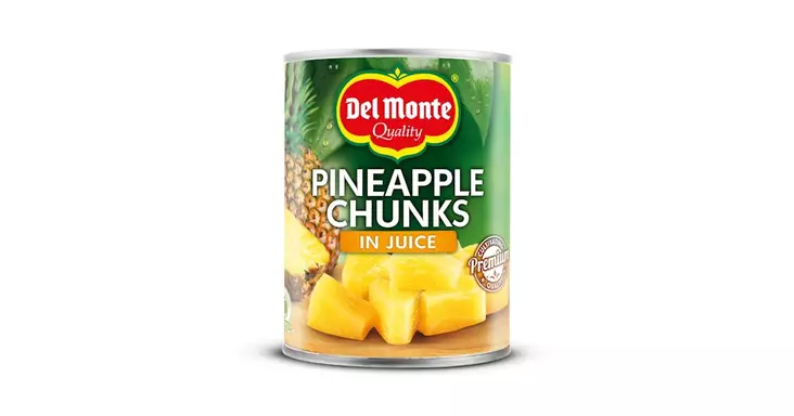 Del Monte 560g Ananaspala mehussa - Elintarvikkeet - 024000001645 - 1