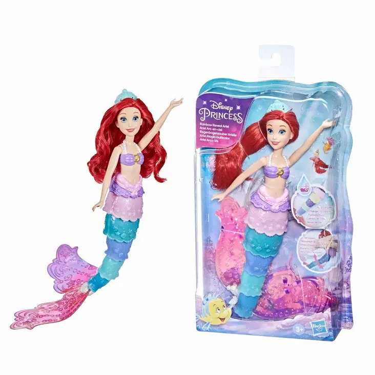 Disney prinsessas Ariel sateenkaari - Barbie nuket - 5010993776115 - 1