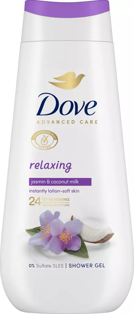 Dove Advanced Relaxing Suihkusaippua 225ml - Suihkugeelit- ja saippuat - 8720181462825 - 1