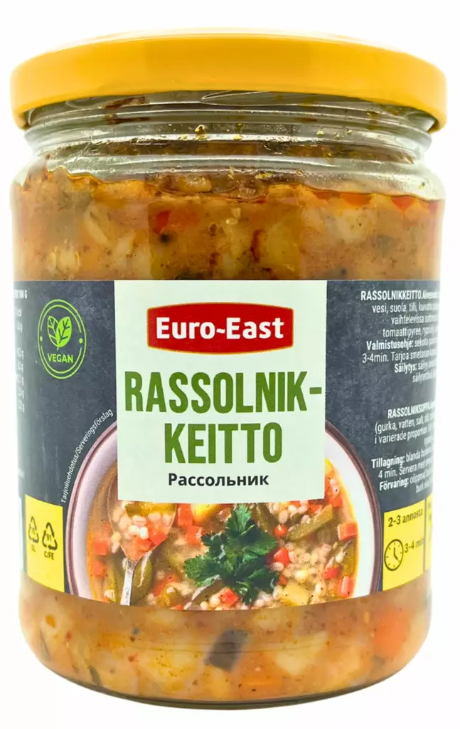 Dovgan Rassolnikkeitto 480g - Elintarvikkeet - 4032549004955 - 1
