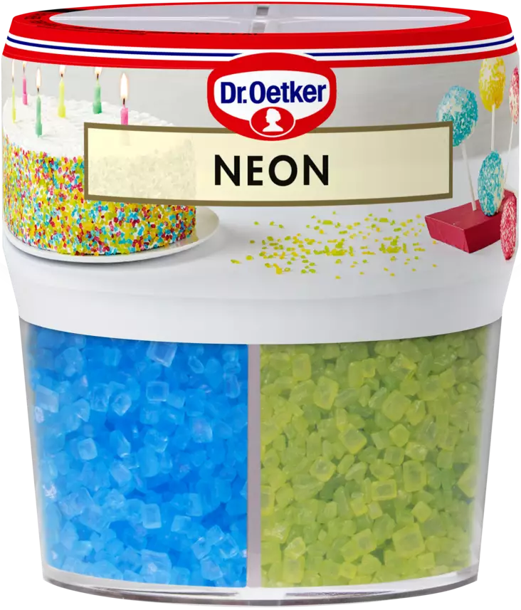 DR.OETKER CUP CAKE NEON 100G - Kissat - 5701073063835 - 1