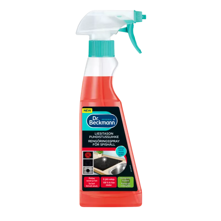 Dr Beckmann Keraamisten lasipintojen puhdistusaine 250ml - Erikoispesuaineet - 4008455330815 - 1