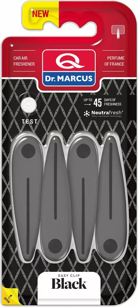 Dr Marcus Hajuste easy clip black - Auton raikastimet - 5900950767525 - 1