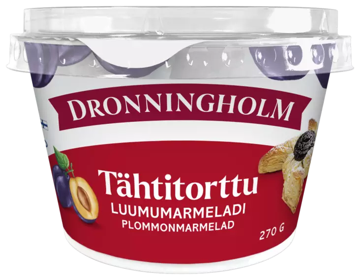 Dronningholm tähtitorttu 270g - Säilykkeet, hillot ja marmeladit - 6412000017805 - 1