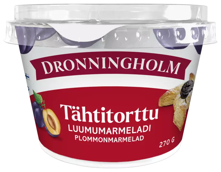 Dronningholm tähtitorttu 270g - Säilykkeet, hillot ja marmeladit - 6412000017805 - 1