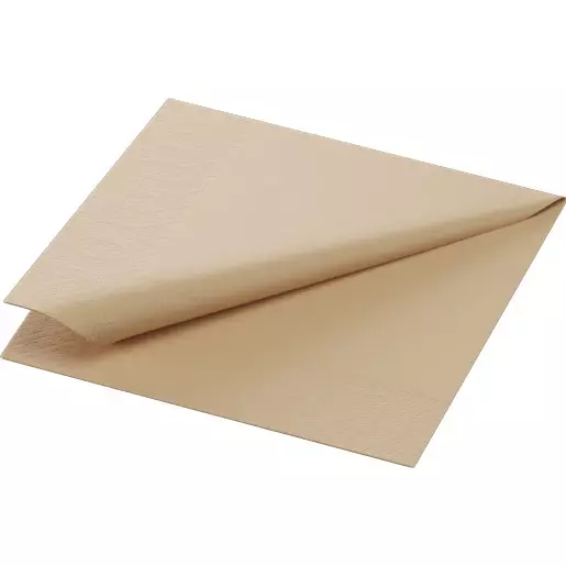 Duni lautasliina Natural Brown 33cm - Lautasliinat - 7321012121365 - 1