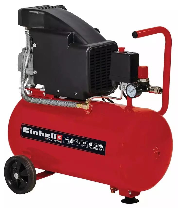 Einhell kompressori TC-AC 190/24/8 - Kompressorit ja tarvikkeet - 4006825610635 - 1