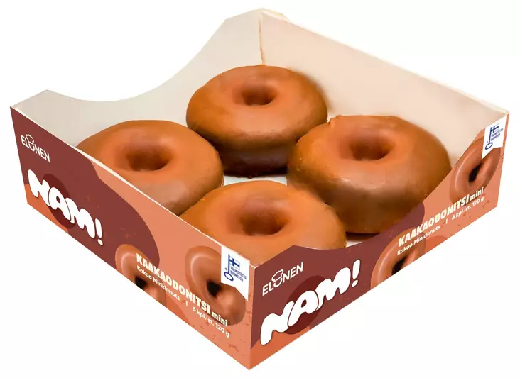 ELONEN NAM DONITSI KAAKAO 4KPL/170G - Kissat - 6410580081445 - 1