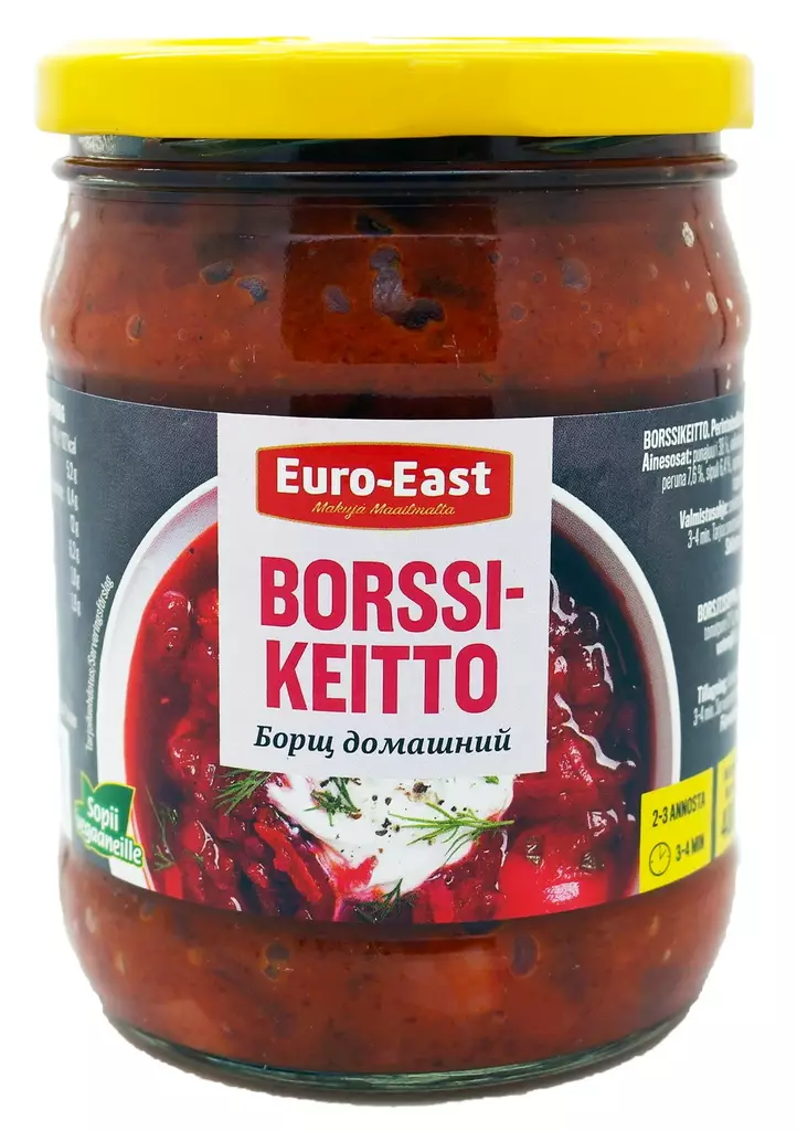 Euro-East Borssikeitto säilyke 480g - Elintarvikkeet - 4032549001015 - 1
