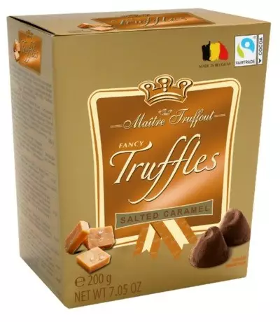 Fancy gold truffles salted caramel 200g - Suklaat - 9002859121975 - 1