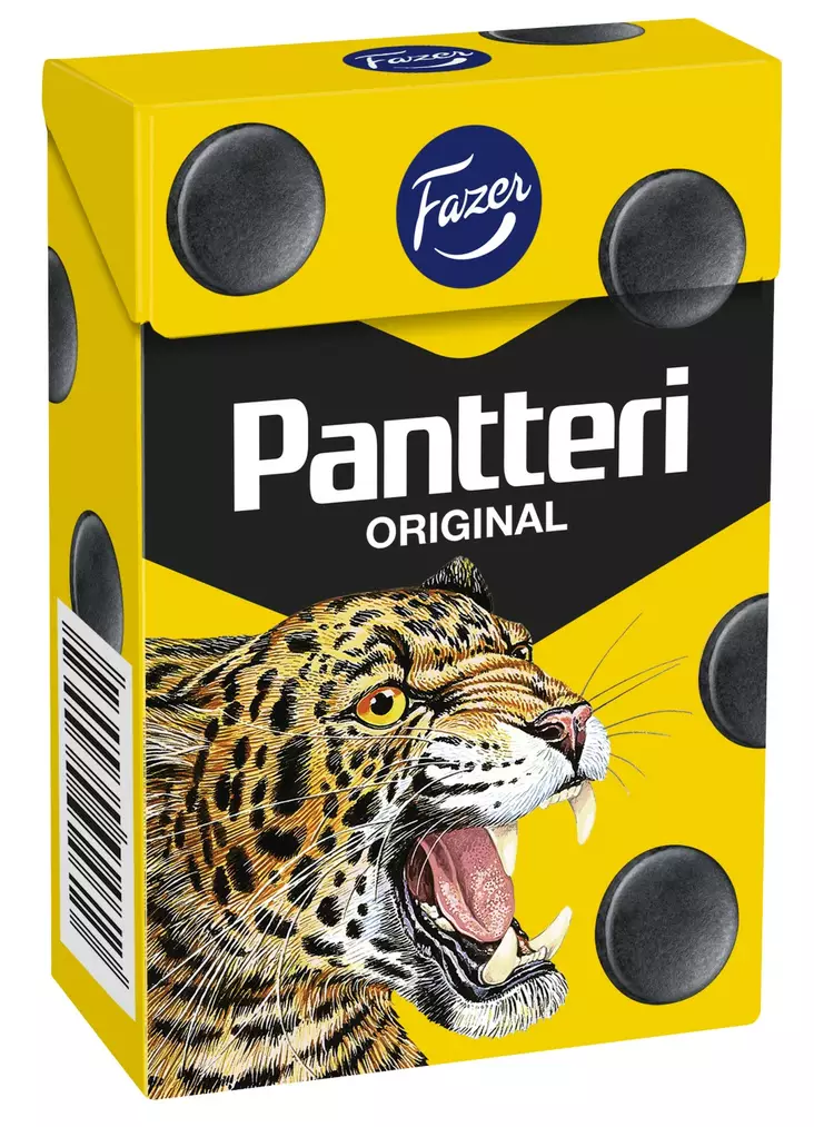 Fazer Pantteri original pastilli 70g - Karkit - 6416453040755 - 1