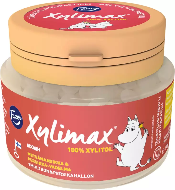 FAZER Xylimax Moomin metsämans.&pers 90g - Karkit - 6416453117365 - 1