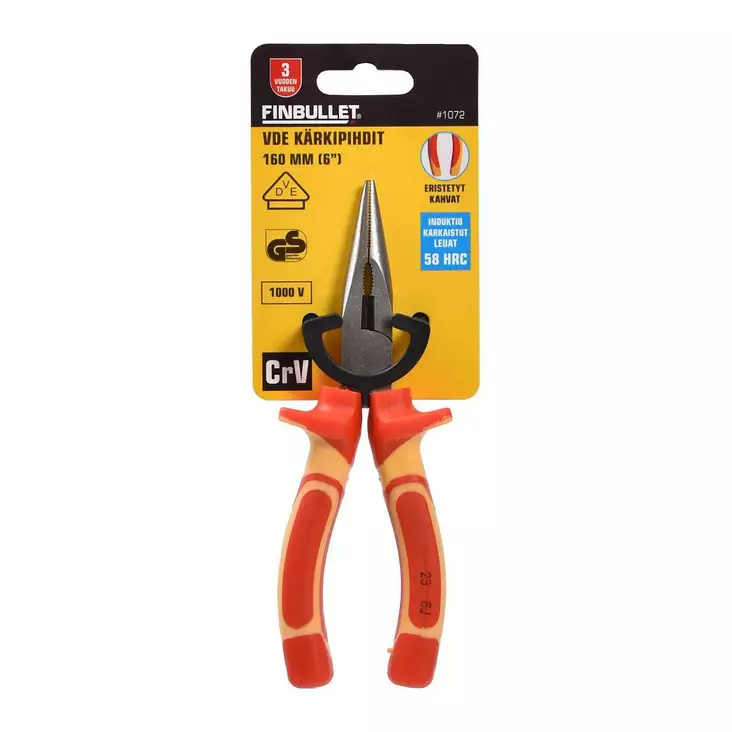 Finbullet Kärkipihti 6" / 152 mm 1000 V - Kärkipihdit - 6430017707915 - 1