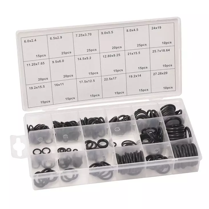 Finbullet O-Rengassarja 300 kpl 18 eri kokoa - Tiivisteet ja tiivistelajitelmat - 6430017709285 - 1