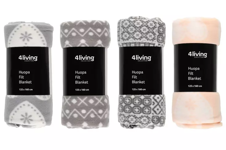 Fleecehuopa 125x160cm - Viltit - 6410412315915 - 1