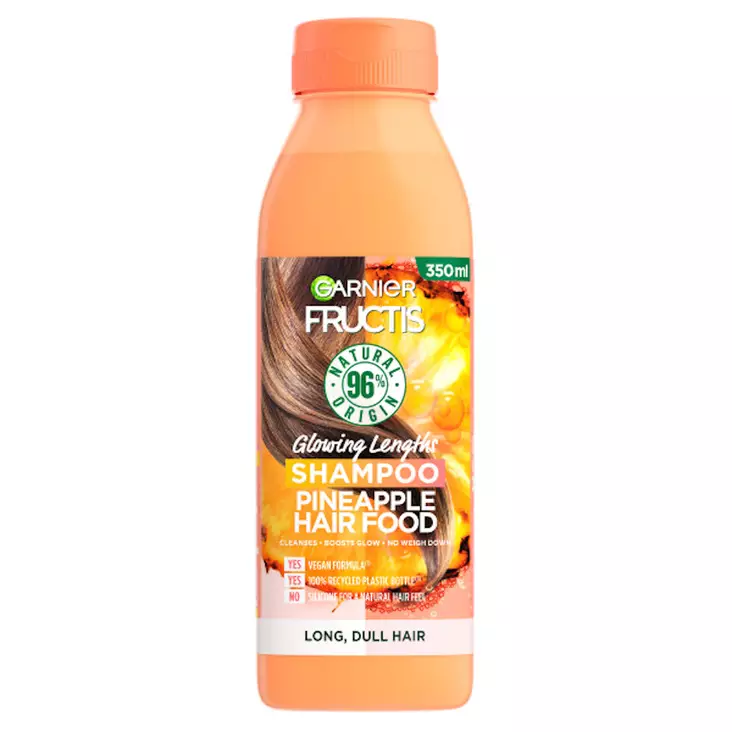 Garnier Fructis Hair Food Pineapple shampoo pitkille hiuksille 350ml - Shampoot - 3600542524285 - 1