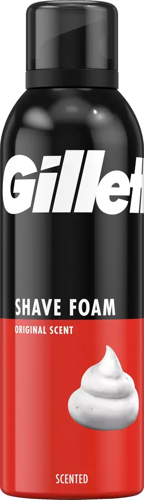 Gillette Original partavaahto 200ml - Ihokarvanajogeelit ja -vaahdot - 7702018980925 - 1