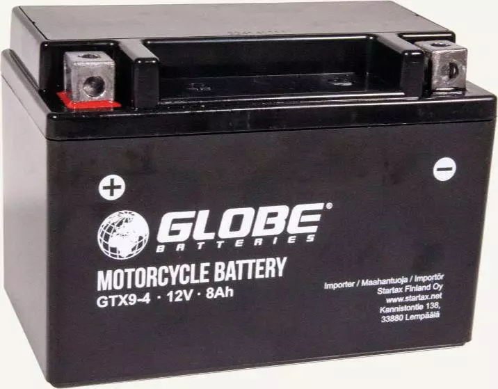 GLOBE Akku GEL 8A GTX 9A-4 +/- - Pienkone akut - 6438255985195 - 1
