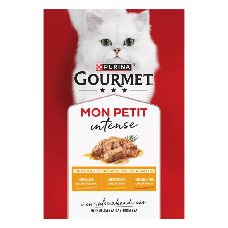 Gourmet 6x50g Mon Petit Siipikarja laj. - Kissan märkäruoat - 7613034977045 - 1