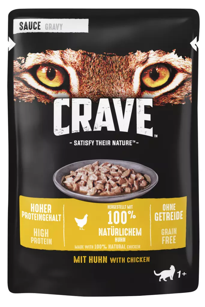 Grave Kanaa kastikkeessa 85g - Kissan märkäruoat - 4770608261955 - 1