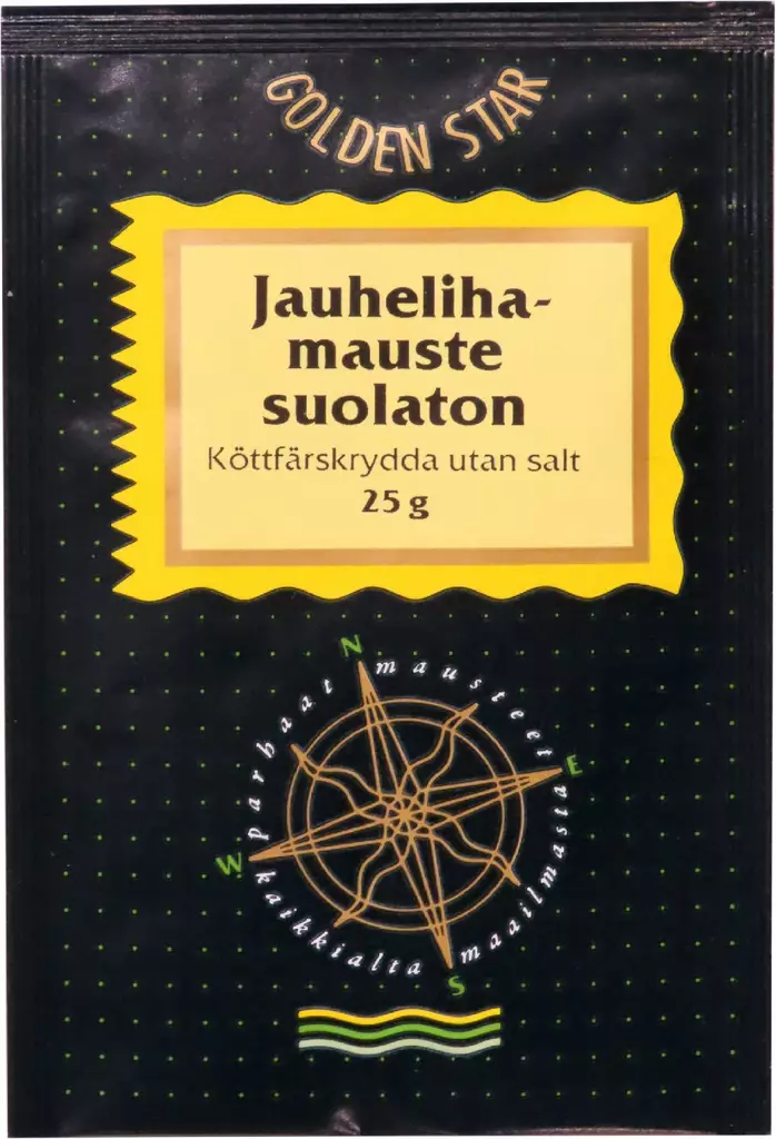 Gs jauhelihmauste suolaton 25g - Mausteet - 6434800007435 - 1