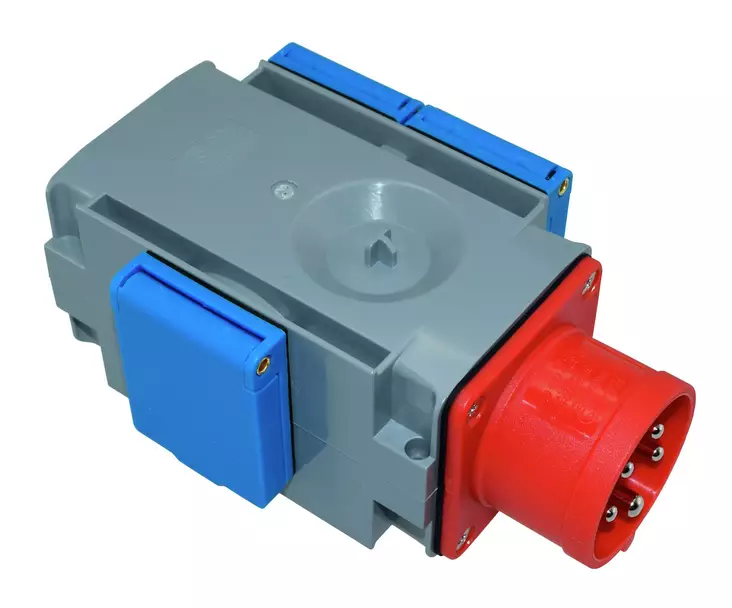 Haaroitin 16A+3schuko - Voimavirtakytkentä - 6438140990945 - 1