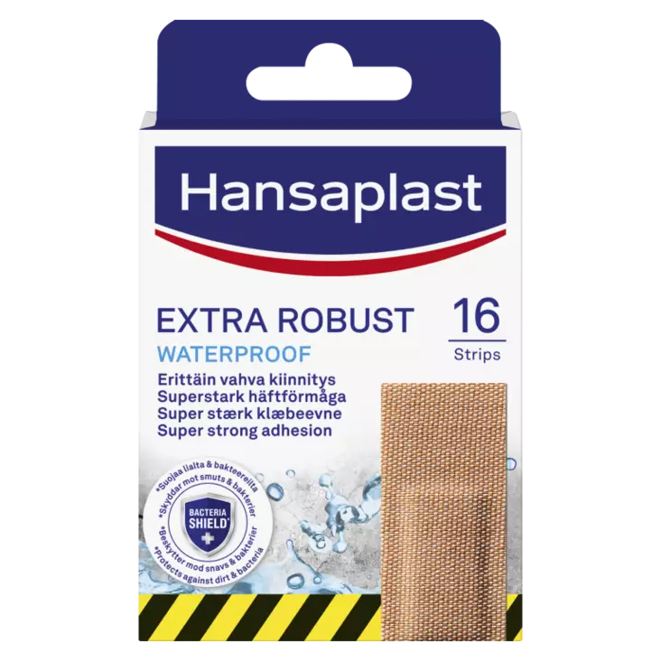 Hansaplast tough strip laastari 16kpl - Desifiointi ja laastarit - 4005800013935 - 1