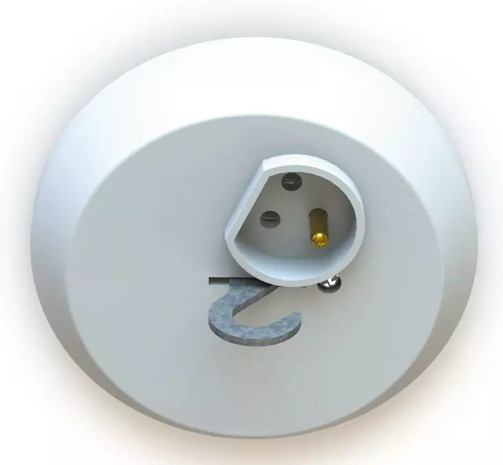 Harju valaisinpistorasia maadoitettu - Valaisintarvikkeet - 6438140960115 - 1