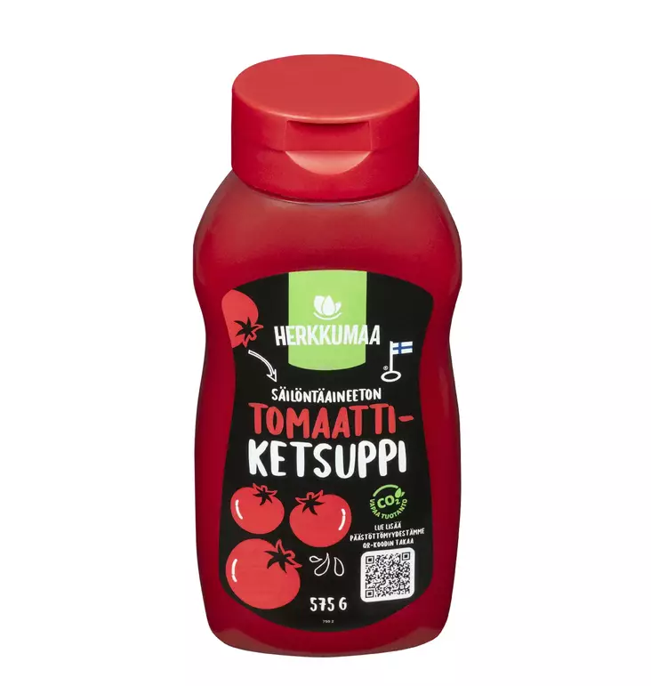Herkkumaa Tomaatiketsuppi 575g - Ketsupit ja sinapit - 6410840036505 - 1
