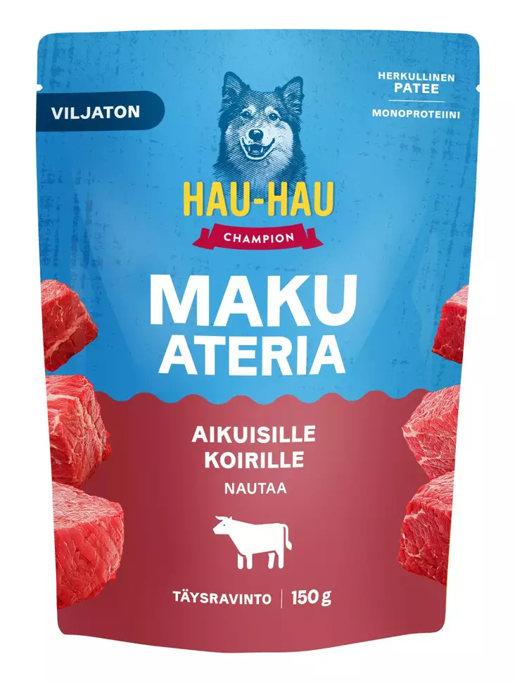 HHC Makuateria nautaa 150g - Koiran märkäruoat - 6438554010765 - 1