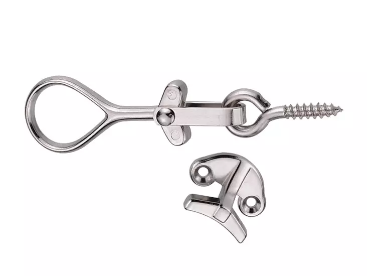 IKKUNANSALPA 2KPL NIKKELI - Pienrauta - 6414675140895 - 1