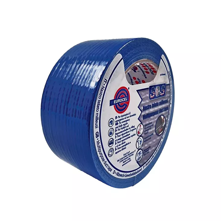 Ilmastointiteippi 50mmx25m sininen - Teipit - 8001814000325 - 1