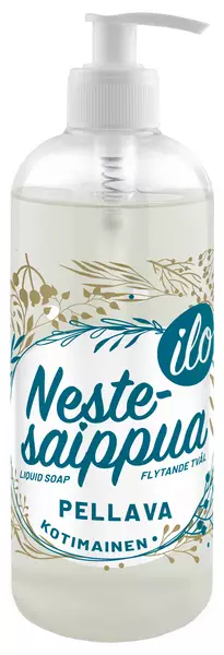 Ilo Nestesaippua 500ml Pellava - Nestesaippuat - 6419642340605 - 1