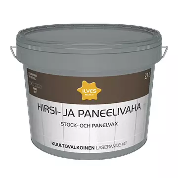 Ilves Hirsi-ja paneelivaha Kuultovalkoinen 2,7L - Puunsuojat ja petsit - 6430026952955 - 1
