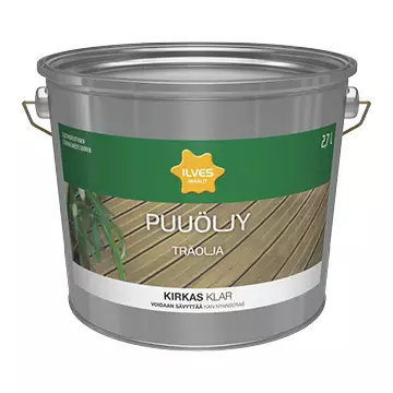 Ilves Puuöljy Kirkas Liuotinohenteinen 2,7L - Puuöljyt - 6430026950265 - 1