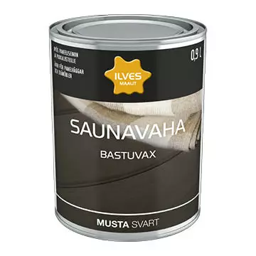 Ilves Saunavaha Musta 0,9L - Saunasuojat ja vahat - 6430026951965 - 1