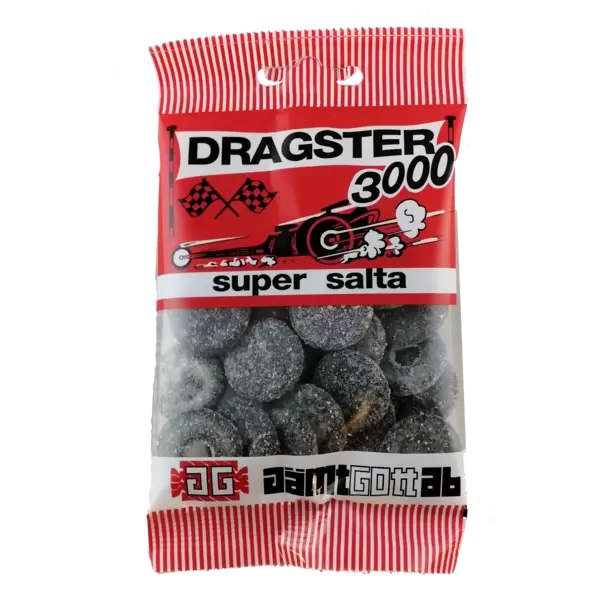 Jämtgott Dragster pussi 50 g - Karkit - 7312210099525 - 1