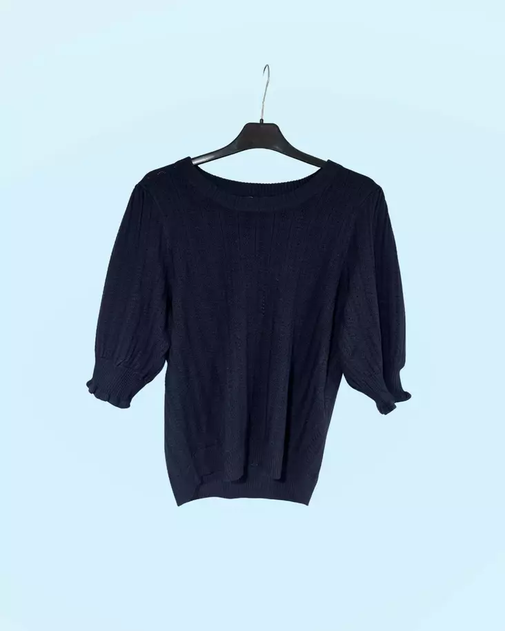 Jensen neulepusero navy - Naisten paidat ja puserot - 571324243514 - 1