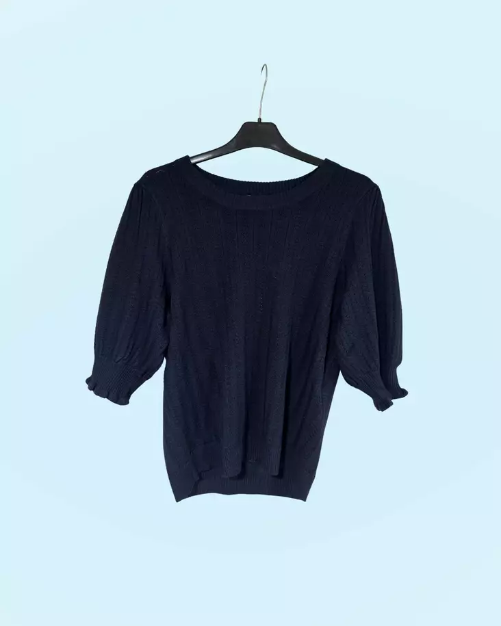 Jensen neulepusero navy - Naisten paidat ja puserot - 571324243514 - 1