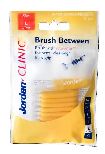 Jordan Brush Between hammasväliharja L - Suunhoitotarvikkeet & suuvedet - 7046110066065 - 1
