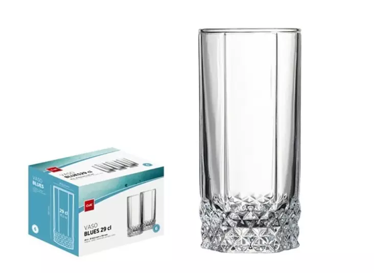 Juomalasi Blues 29cl x 6kpl - Juomalasit - 8435123264305 - 1