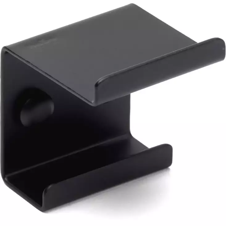 Kaksoiskoukku Poseidon leveä musta - Koukut ja naulakot - 7317900164255 - 1