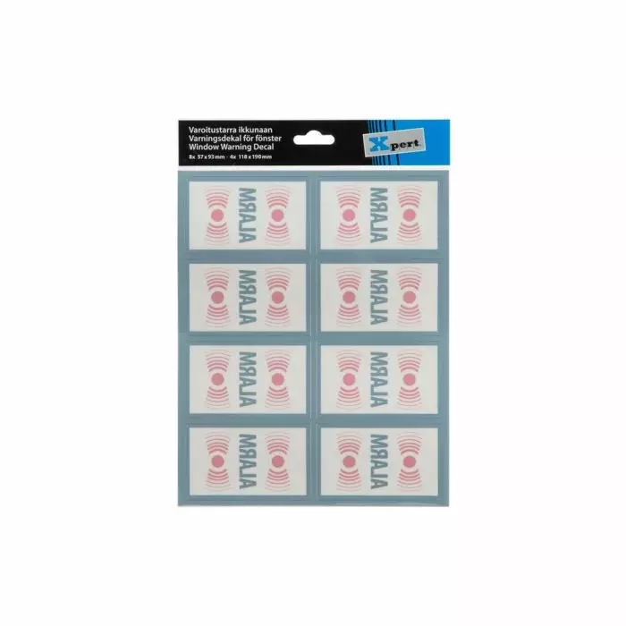 Kameravalvonta ikkunatarrat - Kyltit, opasteet ja numerot - 6410412955135 - 1