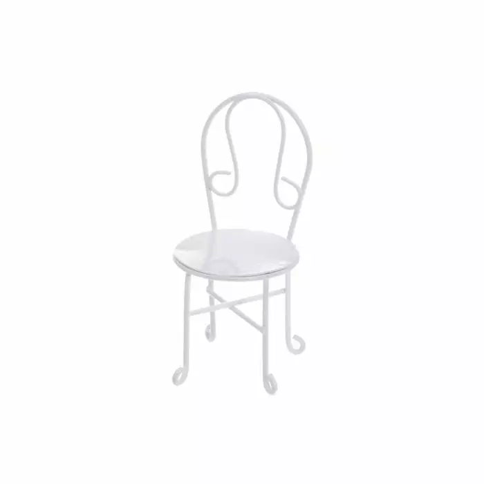 Kapel miniatyyri tuoli valkoinen - Askartelukoristeet - 6410413352315 - 1