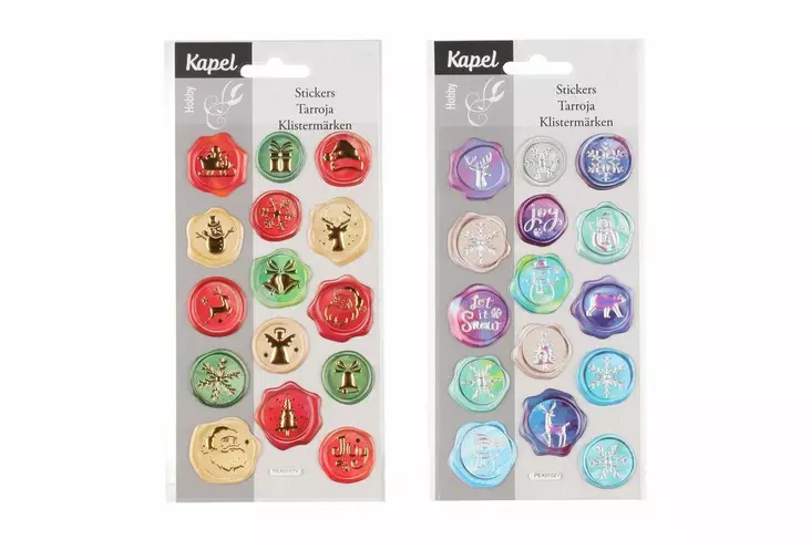 Kapel tarra xmas sinetti lajitelma - Askartelukoristeet - 6410416275925 - 1