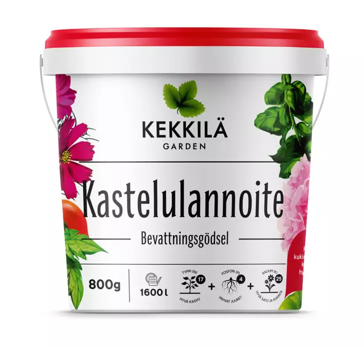 Kekkilä kastelulannoite 800g - Puutarhalannoitteet - 6433000600705 - 1