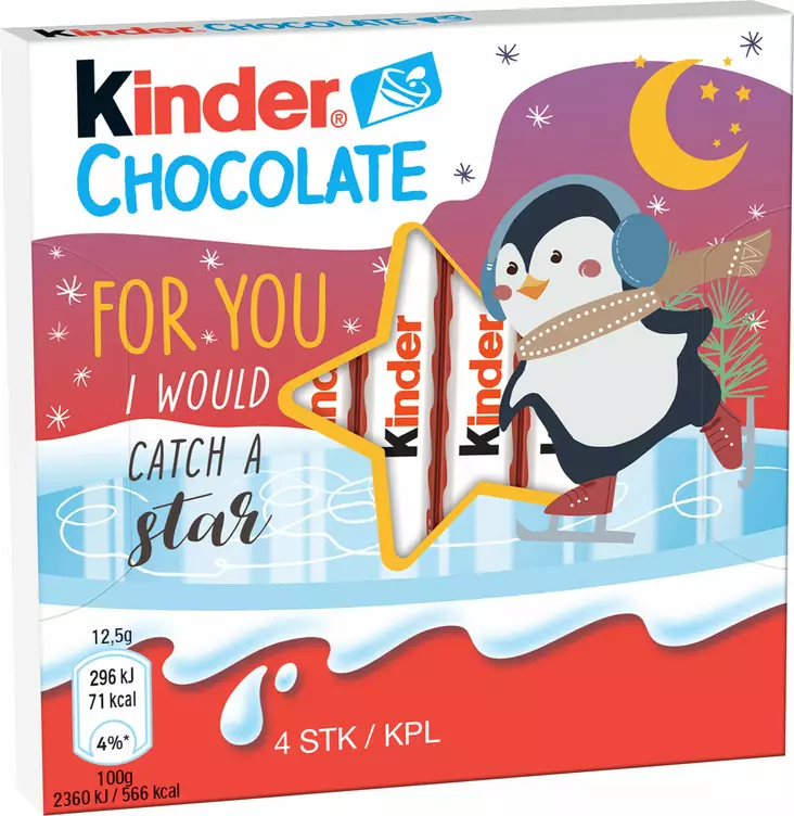 Kinder Chocolate 50g - Suklaat - 4008400202525 - 1