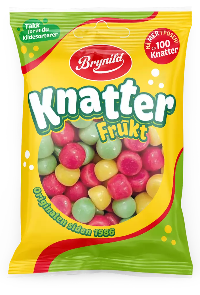 Knatter Hedelmä 80g - Karkit - 7041111138445 - 1