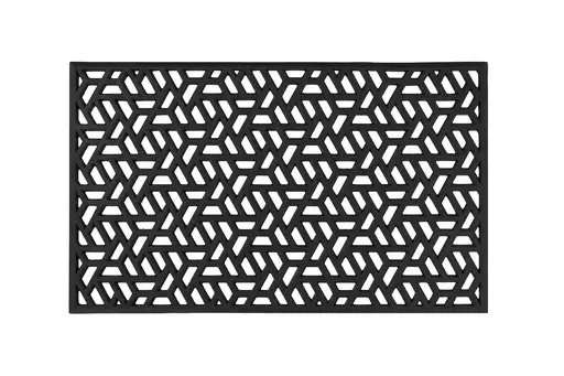Kumimatto Aiwa 45x75 musta - Kynnysmatot - 6438159914055 - 1